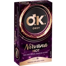 Okey Nirvana Hot Isıtıcı Etkili Prezervatif 10'lu Kabartmalı ve Tırtıklı Özellikler