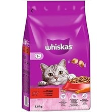 Starseven Whiskas Biftekli ve Havuçlu Yetişkin Kedi Maması 3,8 kg