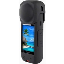 Hype Store Mettzchrom Insta 360 X4 X5 Uyumlu Silikon Kılıf Koruma Kılıfı Soft Case