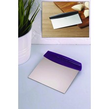 Braventa Collection Buffer® Çelik Hamur Kesici Kazıyıcı Pasta Kek Dekorasyon Spatula Aleti