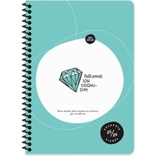 Braventa Collection Hisli Şeyler A5 Spiralli Akademik Ajanda - Parlamak Için Doğmuşum