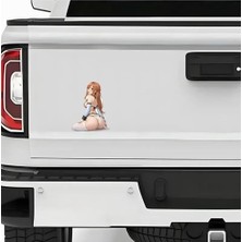 Braventa Collection Anime Kız Sticker Laptop,araba, Motor Sticker