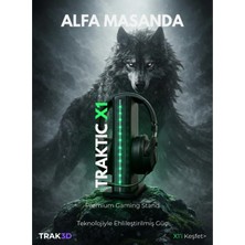 Hype Store Traktıc X1 – Rgb Işıklı Kulaklık Standı | Remote Controller, USB Güç Bağlantılı, Masaüstü Kulaklık S