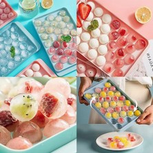 Hype Store Orret Home Pratik ve Şık 33'lü Küre Yuvarlak Buz Kalıbı - Küre Buzluk 33'lü | Buz Içecek Topu | Buz