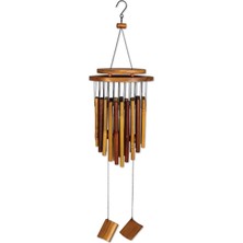 Hype Store Sunset Vista Designs Kayısı Bambu Rüzgar Çanı, 78,74 cm