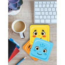 Hype Store Karbonsoft Pokemon Temalı Bardak Altlığı Ahşap Baskılı Altlık 4'lü Set (9 X9CM) KARBONNM51