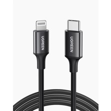 Hype Store , Mfi Lisanslı Usb-C & Lightning Data ve Şarj Kablosu, 1 Metre, Siyah, ‎60751