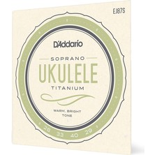 Hype Store D'addario EJ87S Ukulele Tel Seti, Soprano, Titanium, Warm Bright T