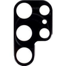 Hype Store S22 Ultra ile Uyumlu 3D Kamera Camı, Siyah