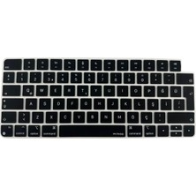 Hype Store Magic Keyboard 3 ile Uyumlu Klavye Koruyucu A2449 A2450 A3118 A3203, Touch Id Uyumlu, Silikon 0.3 mm