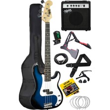 Hype Store CBG-460BL 46 Inç 4/4 Yetişkin Amfili Bas Gitar Seti Blue