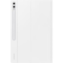 Hype Store Tab S10 Ultra / S9 Ultra Klavyeli Mousepadli Kılıf ( Aı) (Beyaz)