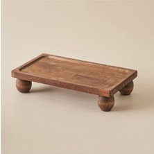 Hype Store Bella Maison Wooden Ahşap Dikdörtgen Sunum Standı Naturel (17X30 Cm)