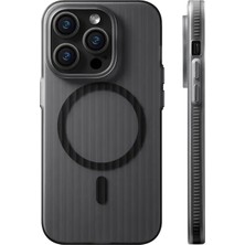 Hype Store iPhone 15 Pro Max ile Uyumlu Kılıf, Kamera Koruma Çıkıntılı, Magsafe ile Uyumlu, Şeffaf Transparan,