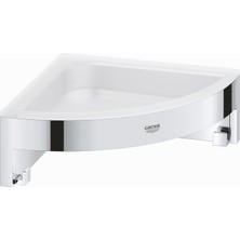 Braventa Collection Start Cube Quickfix Köşe Duş Rafı | Duş / Banyo Aksesuarları | Krom | 41106000