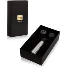 Hype Store Vacu Vin Şarap Koruyucu Paslanmaz Çelik Hediye - Şarabınızı Taze ve Keyifli Tutun - Açılmış Şişeleri