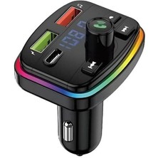 Hype Store Fm Transmitter Modulator Araç Fast Quıck Charge Hızlı Şarj Flash Bellek Micro Sd Mp3 Player 12-24 V