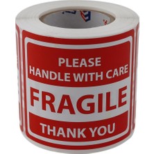 Hype Store Hazır Etiketler , Hazır Al Hızlı Al Fragile Roll Label 70MM x 80MM 250 Pcs "please Handle With Care