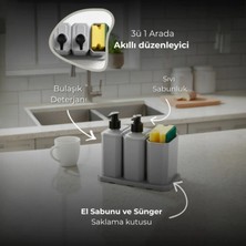 Culiq Lavabo Üstü Düzenleyici Set – Mutfakta & Banyoda Şık ve Pratik Düzen