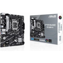 Hype Store Prıme B760M-K Intel B760 LGA1700 Ddr5 8000 HDMI VGA Çift M2 Usb3.2 Aura Rgb 2.5gbit Lan Matx 5x Prot