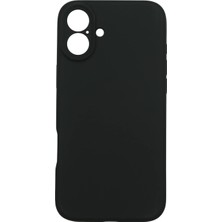 Braventa Collection Ggm Aksesuar iPhone 16 ile Uyumlu Silikon Kılıf Ince Yapılı Mat Dış Yüzeyli Tam Koruma Sağlayan Kame