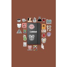 Hype Store Ms Major Selection Radio Head Sticker Paketi/bullet Journal Defter Çıkartma Ajanda Laptop Etiket