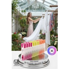 Aylina Mey Ithalat® Premium 36'li  Silikon Destekli Lüks Mandal Seti – Hassas Kıyafet Koruyucu & Iz Yapmayan Modern Tasarım