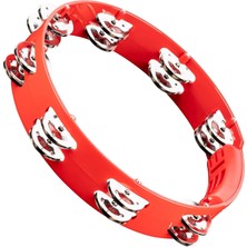 Hype Store Meinl Percussion Percussion HTT10R Stainless Jingle 2-Rows 10 Inç Tour Tamburin (Kırmızı)