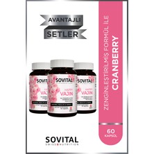 SOVITAL Happy Vajin  ve Kokusu 40 Softgels 3 Adet