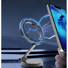 Braventa Collection Infomax Manyetik Araç Içi Telefon Tutucu – Magsafe Uyumlu, 360° Dönebilen, Güçlü Mıknatıs, 3m Nano Y