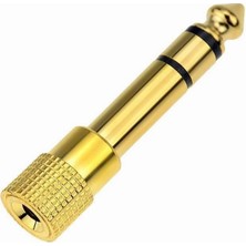 Hype Store Primex PX-4458 6.3 mm Erkek To 3.5 mm Dişi Çevirici Dönüştürücü Jack Adaptörü