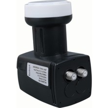 Hype Store Full Ultra Hd 3D 4K Uyumlu Yağmur Korumalı Ikili Twin 2 Li Çanak Uydu Lnb (Kablosuz)