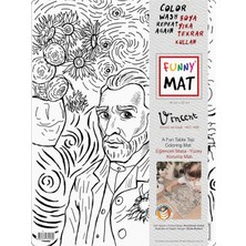 Hype Store Akademi Çocuk Funny Mat - Vincent 30X40CM - Yeni