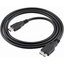 Hype Store 5241 USB Type C To Micro USB 3.0 Taşınabilir HDD Hard Disk Kablosu 1m (1 Metre)
