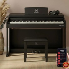 Maxword ABOVE Yüksek Kaliteli Hammer Action 88 Tuşlu Dijital Piyano (Siyah)