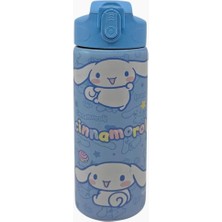 Hype Store Wiggle 600ML Cinnamoroll Temalı Lisanslı Pipetli Kilitlenebilir Kapak Paslanmaz Çelik Termos Matara