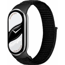 Hype Store ile Uyumlu Mi Band 10/9/8 Için Hasır Örme Kordon Terletmeyen Nefes Alabilen Hafif Yapı Cildi Tahriş