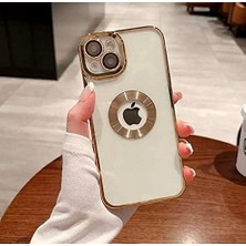 Hype Store Tia Aks iPhone 14 Uyumlu Lens Korumalı Lazer Kılıf Gold