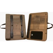 Hype Store Axolotl Supply Lidya Telefon Tablet Bölmeli Katlanır Ayaklı Minderli Laptop Sehpası Bilgisayar Çalış