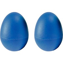 Hype Store ORF-MT8BL Örf Aletleri Plastik Mavi Yumurta Marakas Müzikal Titreme 2 Adet (Çift)