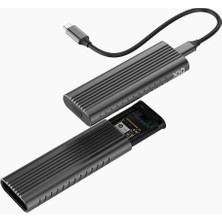 Hype Store BX05HD Aluminyum Kasa Type-C 3.1 Gen2 To Pcıe Nvme M.2 SSD Disk 2230 /2242 / 2260 / 2280 Ssd'ler ile