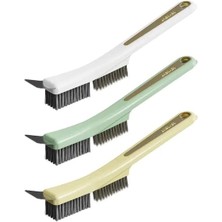 Hype Store Orret Home 3'ü 1 Arada Detaylı Temizlik Fırçası, Yağ Kazıma ve Detaylı Fırçalama Için Çok Fonksiyonl