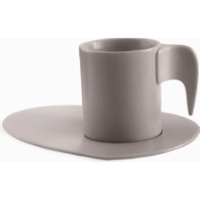 Hype Store Jumbo Elefas Gri Tek Kişilik Fincan Takımı