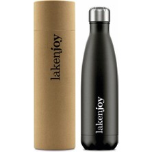 Hype Store Laken Çelik 18/8 Lakenjoy Termos Şişe 0,50L - Siyah