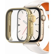 Hype Store Watch Fit 3 Için Kılıf Watch Ultra Dönüştürücü Ekran Koruyucu Kasa Gold [watch Fit 3 ile Uyumlu Kılı