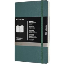 Braventa Collection Moleskine Pro Notebook Yumuşak Kapak Defter L Boy 13X21 cm 192 Sayfa Orman Yeşili