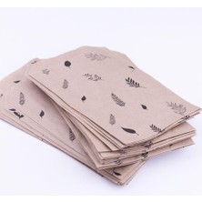 Hype Store Yapraklı Kese Kağıdı, Kraft Üzeri Siyah 18X30-100 Adet