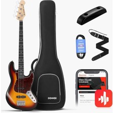 Braventa Collection DJB-510D Jb-Style Bas Gitar (Sunburst)