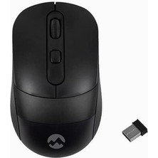 Hype Store Sm-18 USB Siyah 2.4ghz Optik Kablosuz Mouse