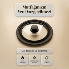 Culiq Kademeli Universal Cam Tencere Kapağı (Kademeli)